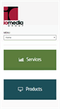 Mobile Screenshot of iomediagroup.com